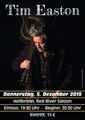 Ticket Tim Easton Heilbronn 05.12.2019