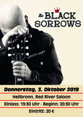 The Black Sorrows Ticket Heilbronn 03.10.2019